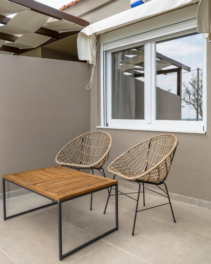 Azzurro Seafront Houses Nea Kallikrateia Zewnętrze zdjęcie